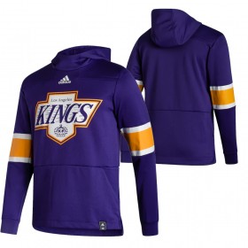 Los Angeles Kings Blank 2020-21 Reverse Retro Hoodie Sawyer - Mannen